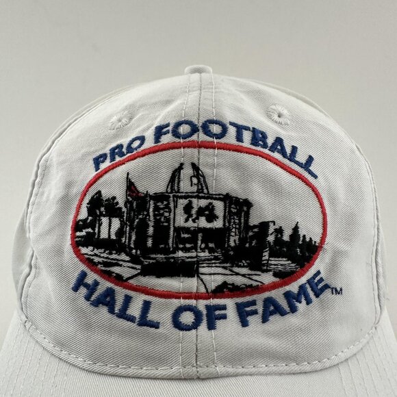Vintage Pro Football Hall Of Fame Dad Hat NFL 7 Logo Embroidered Snapback Cap - Picture 2 of 12